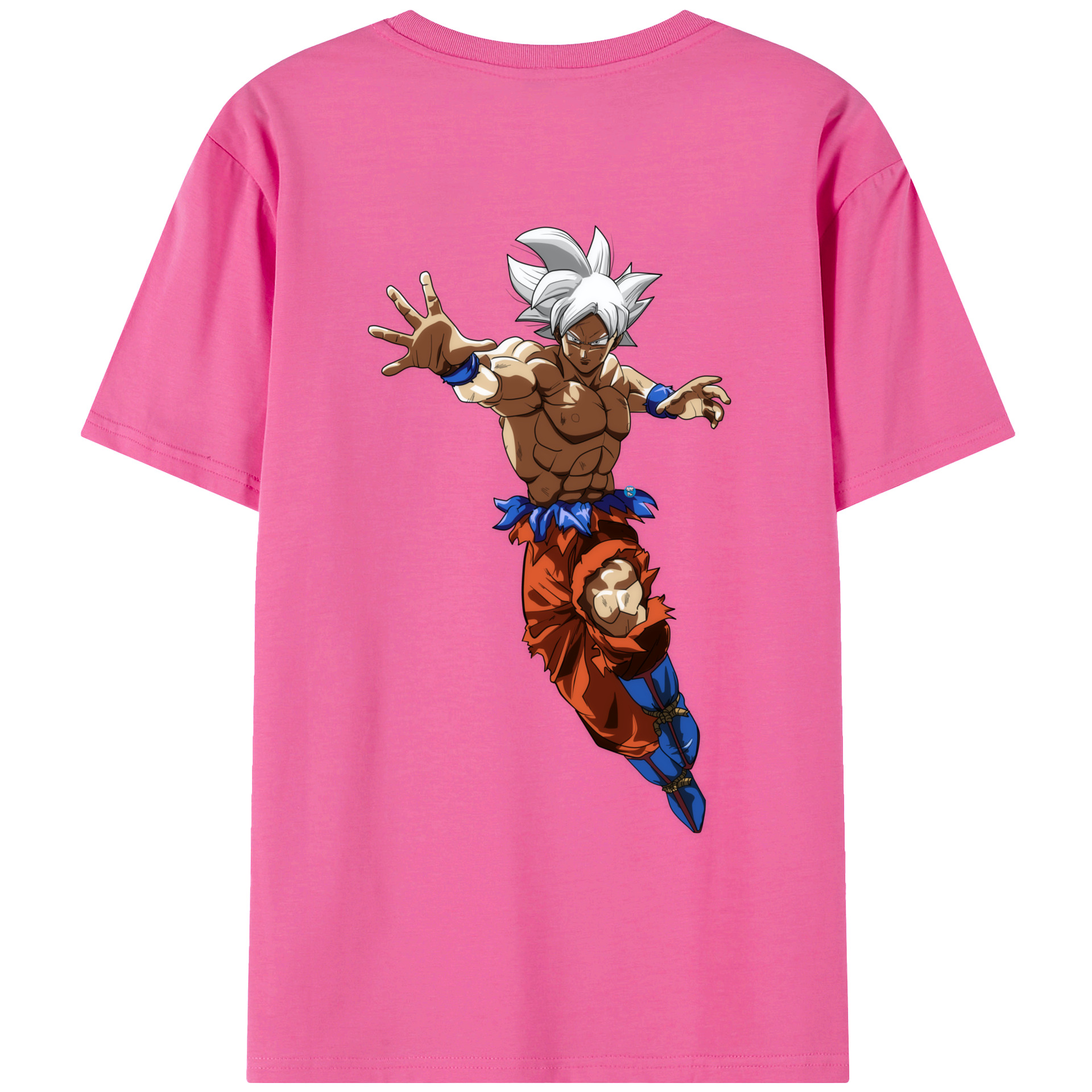 （画像用） ドラゴンボール 孫悟空（そん ごくう）Son Goku カカロット DRAGON BALL Kakarotto レディース半袖Tシャツ(バックプリント)